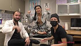 behind the scenes stacy shepard and jasmine rose tease in new scrubs