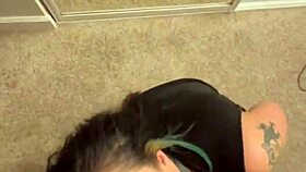 lilith's throat destroyed by brutal face fuck ends in tongue cumshot