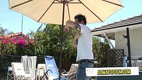 Hot day pool fuckfest with european babes from britain spain norway