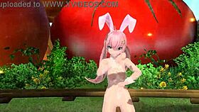 Megurine Luka Popipo Project Diva Full Nude Bunny Costume Mod