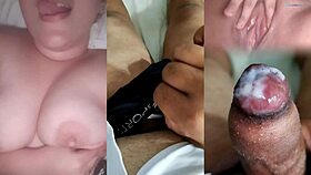Ex-Girlfriend's Teasing Tits Spark Explosive Emotional Cumshot