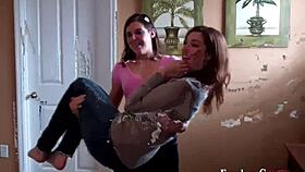 Mistress tears slave ass in brutal domination