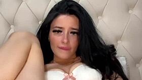 OMG Horny American Exchange Student Fingers Herself to Squirting Orgasm!