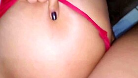 watch this venezuelan milf gape her huge ass wide open to show the red rose inside