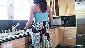 what if stepmom seduced your huge cock buddy home alone?