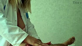 Beautiful Masseuse SHOCKED By Client's HUGE HORNY MONSTER COCK