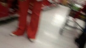 candid hidden cam catches mom shopping unaware