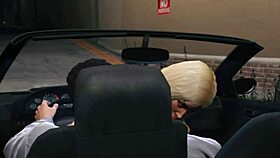 GTA 5 Hooker Caught Banging Prostitute Lady In Car For Extra Thrill