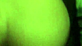 Young Ebony Couple's Big Ass Takes Monster Black Cock