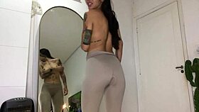 Watch Hairy Armpit Girl Masturbate Yoga Tease Clothes Change Workout