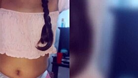 Perfect Tits Amateur Sucks Fingers in Seductive Homemade Tease