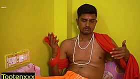 Raja Babu Slams Beautiful Maid's Pussy in Chamber