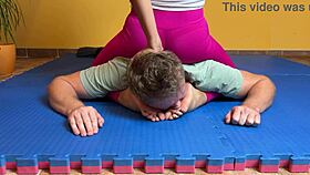 Face Deep In Feet Wrestling Domination Escape Attempt