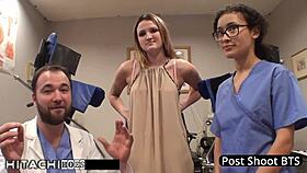 Freshman patient hitachi orgasm in hospital