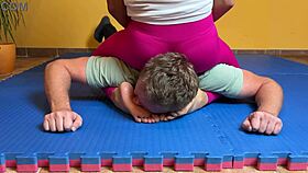 Face Deep In Feet Wrestling Domination Escape Attempt