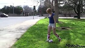 oh yeah, small tits babe gets sloppy facial from big cock