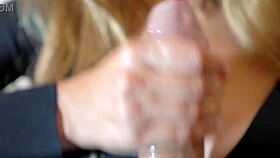 Russian Blonde Rides Cock Hard In Close-Up POV Story