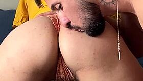 ruiva submissa rebola engole pau goza rough doggy homemade