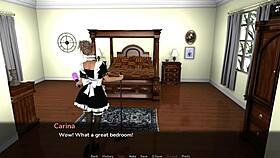 playin carina maid big tits blowjob creampie toy fun endin!