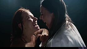 Two lesbians overtaken by lust demon in squirting frenzy