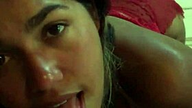 Hot Amateur Latina Sits On Cock Till Explosive Orgasm Ride