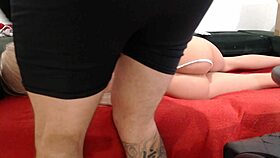 Curvy Fuck Doll Ass Bent for Deep Sex Toy Insertion