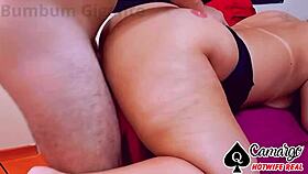 She hides from hubby to let hot neighbor fill her tight BBW pussy deep.
