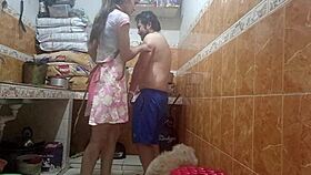 Peruvian Slut's Juicy Pussy Devoured While Pounded Doggy Style Hard