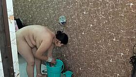 Beauty romances kitchen bathroom then beds hardcore bang