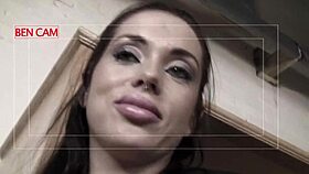 Naughty Spanish Maid Simone Teases Pussy