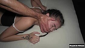 petite asian college girl risks creampie in quick roughie