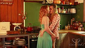 our kitchen lesbian meeting with charlie forde feels so intensely wet and passionate