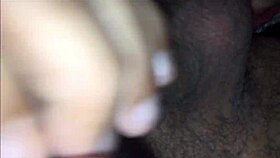 Rimming scene in glamorous satin lingerie