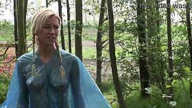 BLONDE 18+ SLUTS LOST IN FOREST—WHAT HAPPENS NEXT WITH TWO BIG COCKS?!