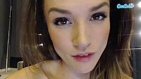 omg krissy lynn's first webcam masturbation got me so wettt