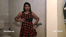 desi alia advani enjoys her refreshing shower time