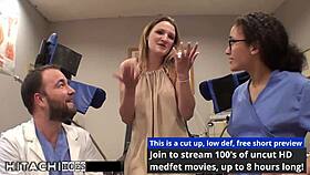 Freshman patient hitachi orgasm in hospital