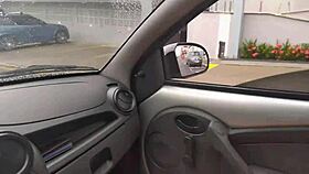 uber fare flips to neighbor wife's sloppy car blowjob thrill