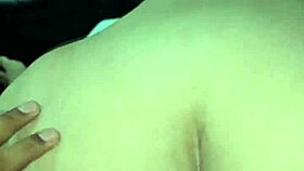 Big ass white hotwife slams down hard on black bull cock sailor style