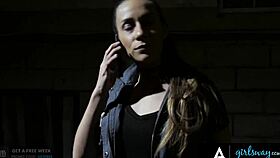 Riley Reid's Wet Pussy Eaten by Reena Sky Interrogator?