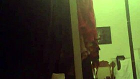 shemale babe strokes big cock solo