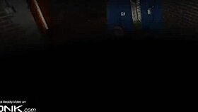 in fallout cosplay lucy sucks cock then takes deep anal