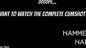 Watch me wank this big cock till it cums hard.