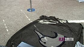 ever spied on elay smith's big silicone tits squirting live?