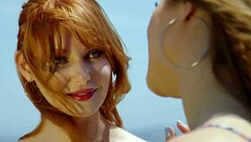 Busty blonde lacy lennon tribs with skylar snow