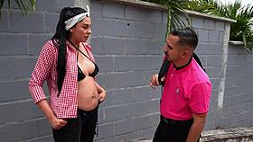 Bold Nurse Seduction Leads to Deepthroat Cum Swallow Exchange