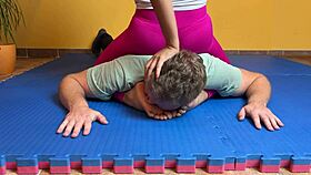 Face Deep In Feet Wrestling Domination Escape Attempt