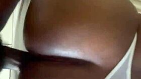 Hey, watch me fuck this big booty ebony bitch raw!