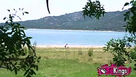 Amanda Luxor hunts dirty public fuckers for outdoor pounding