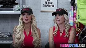 Kali Roses and Lola Cheeks shoplift sexy outfits then get complicated